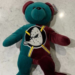 Brand New With Tags Vintage Rare Collectible NHL Anaheim Ducks Ice Bear